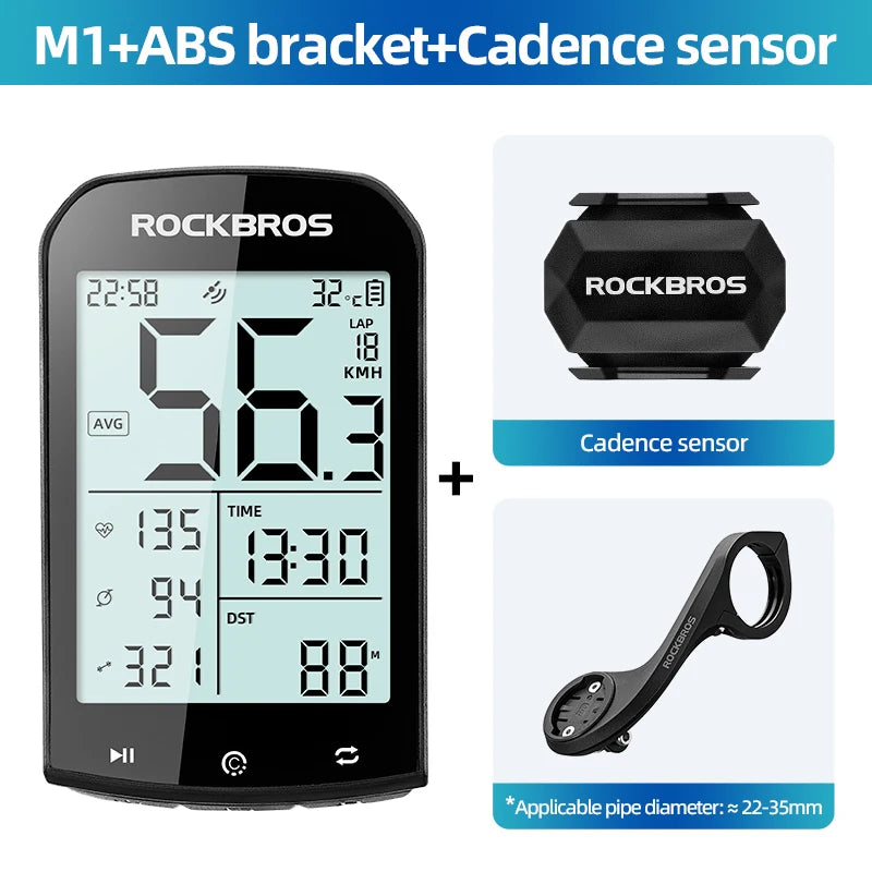Bicycle Computer GPS 5.0 ANT Bluetooth - MadV Designs