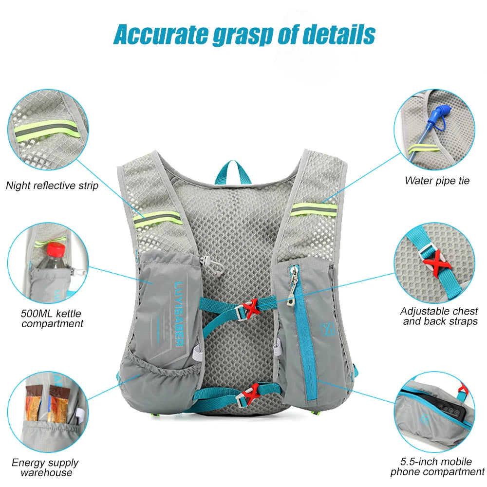 Light weight Hydration Vest for Running - MadV Designs
