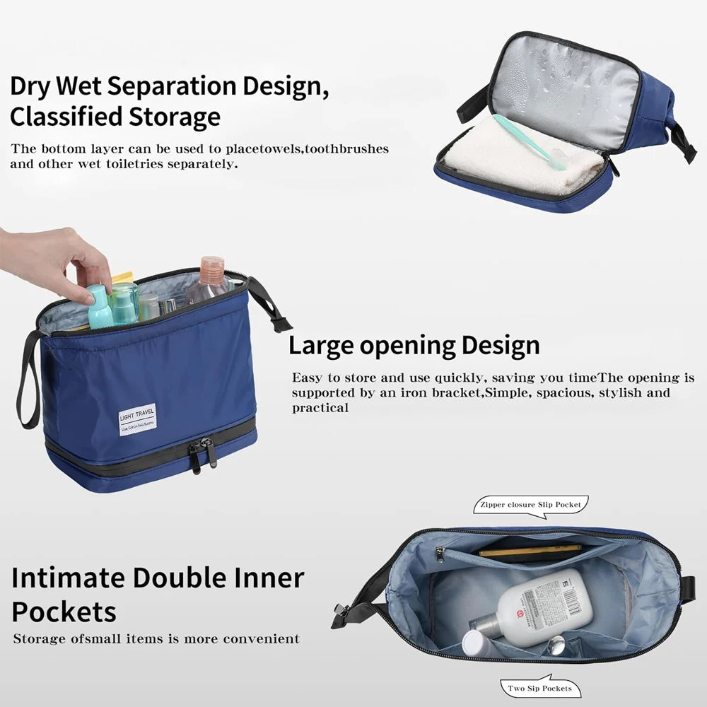 Waterproof Hanging Travel Toiletry Bag - MadV Designs
