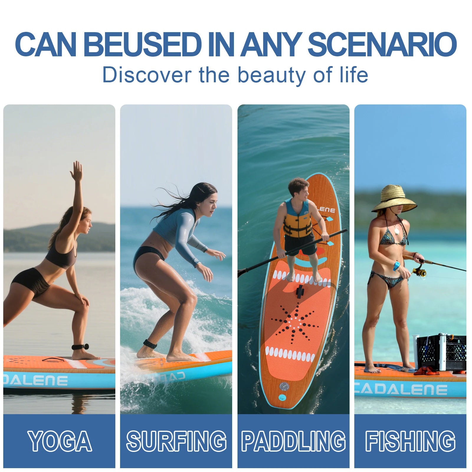 10' Inflatable Stand Up Paddle Board - MadV Designs
