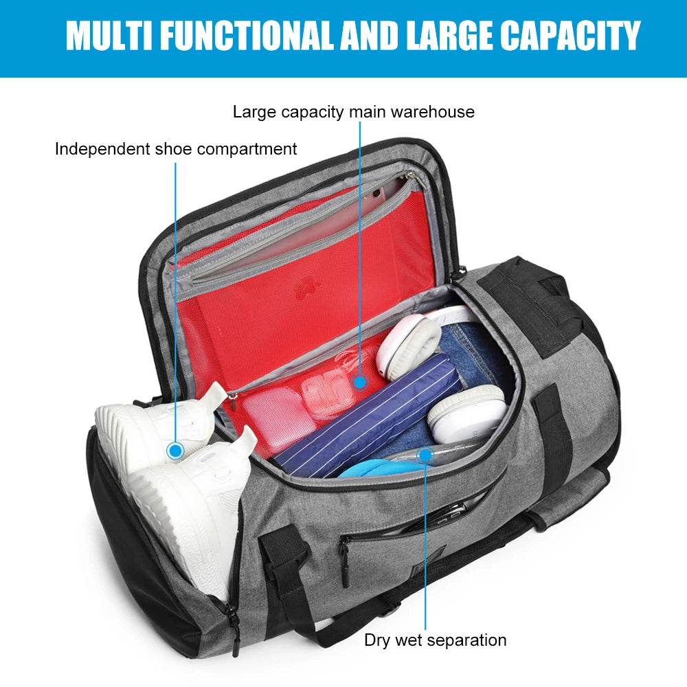 40L Convertible Duffle Backpack - MadV Designs