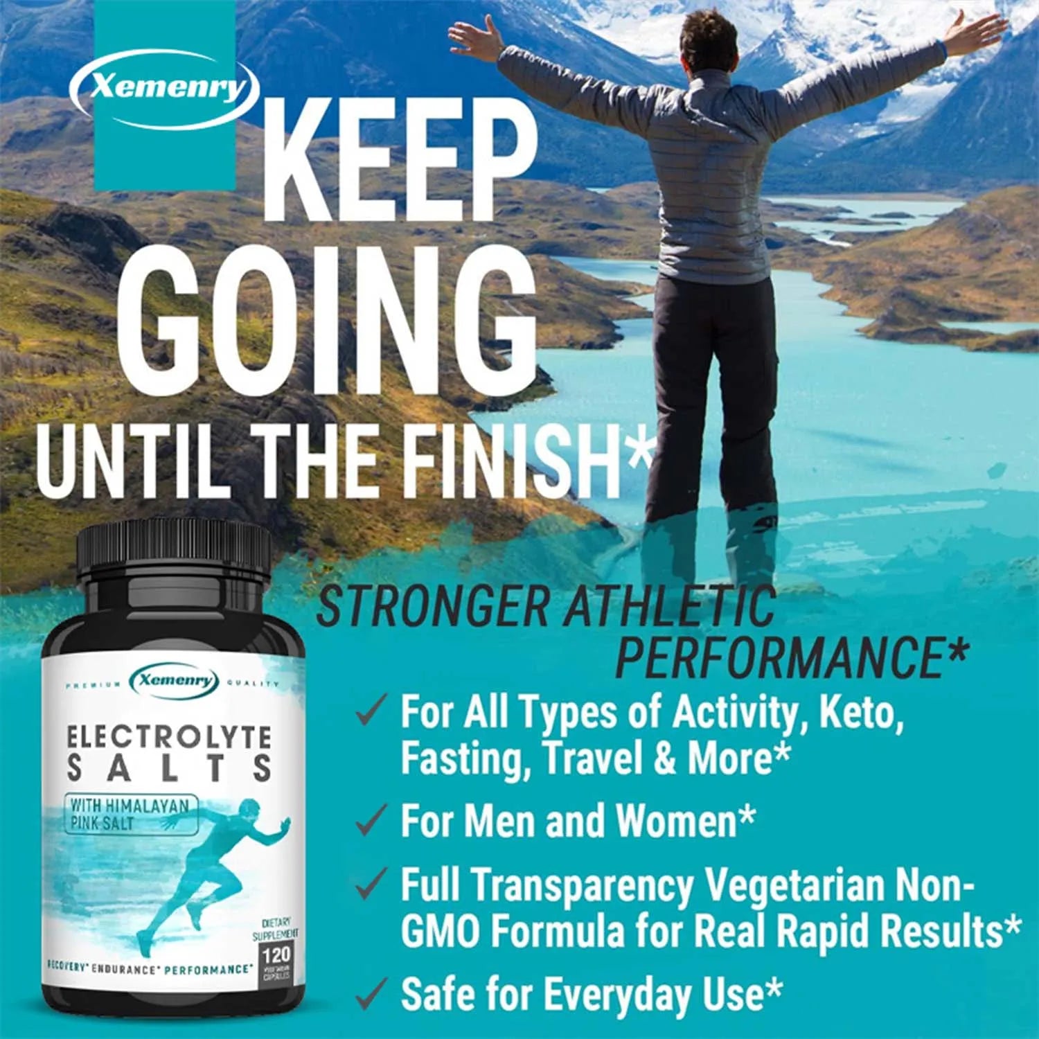 Electrolyte Capsules 120 Capsules - MadV Designs