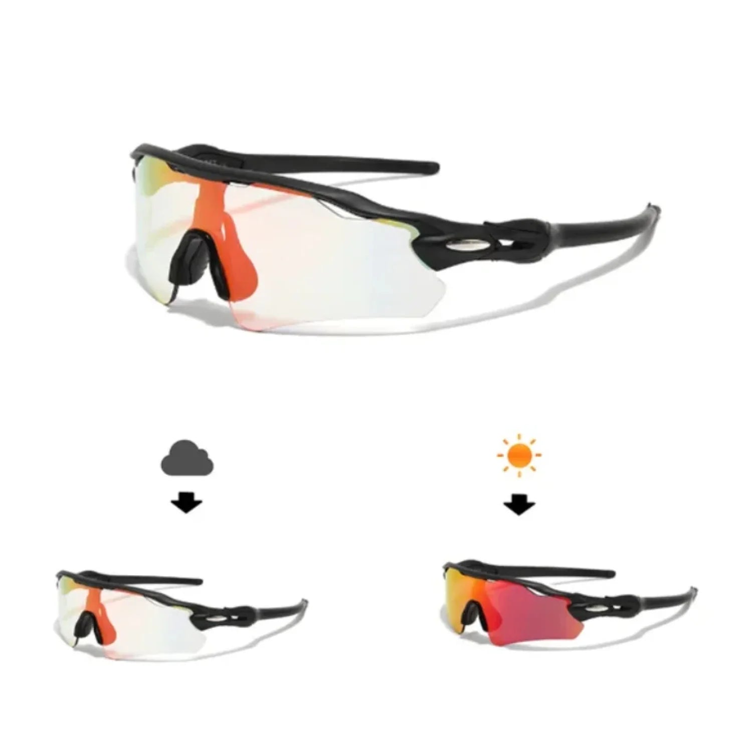 American One-Piece Windproof Sunglasses - MadV Designs