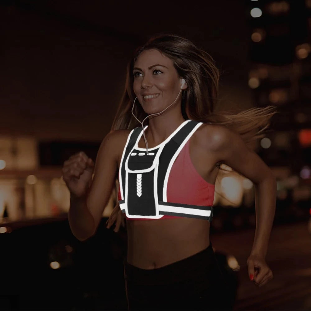 Lightweight Reflective Running Vest - MadV Designs