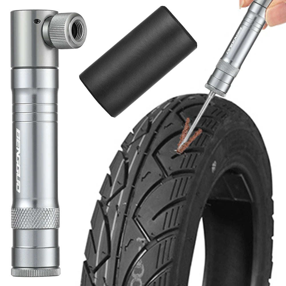Air CO2 Inflator with Tubeless Tire - MadV Designs