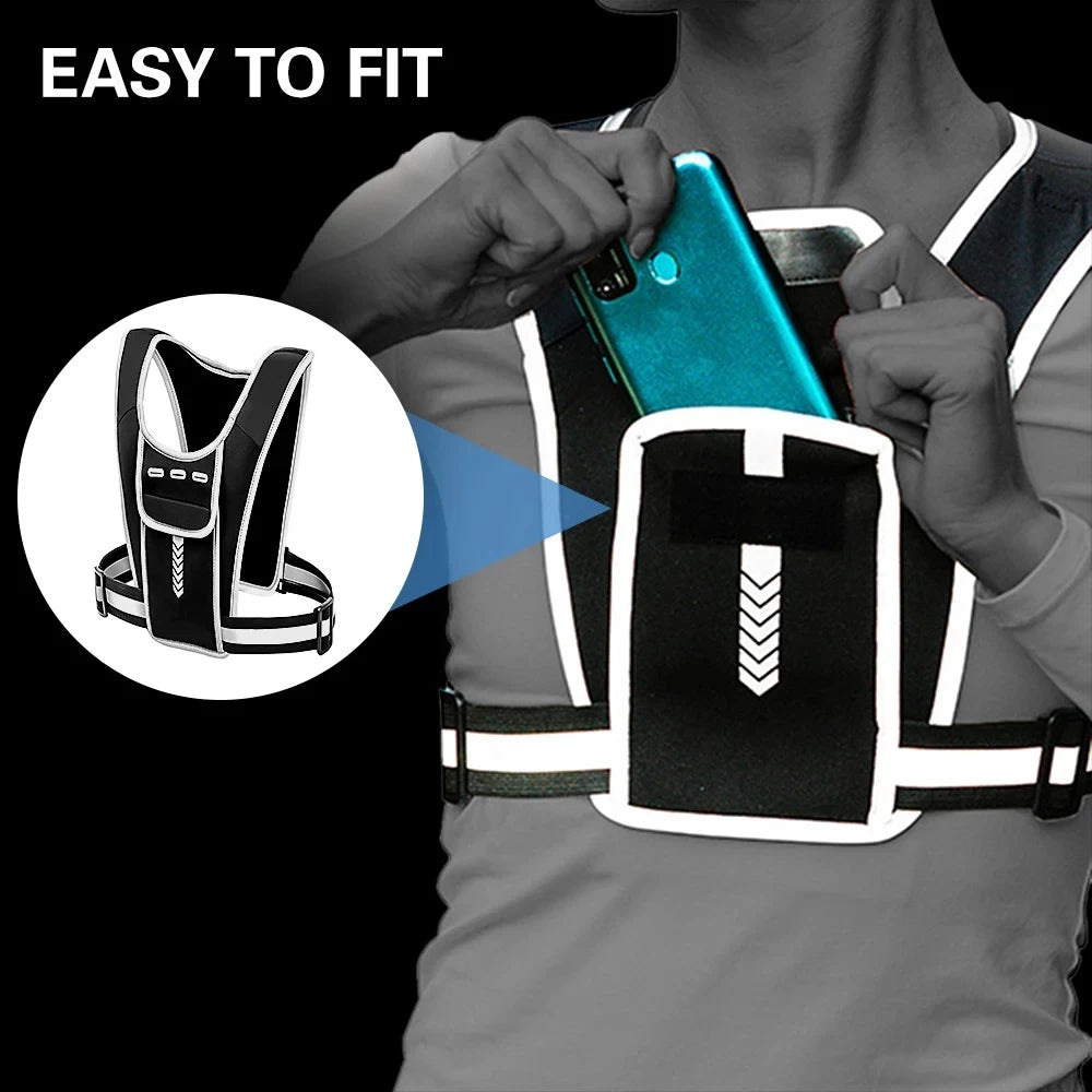 Lightweight Reflective Running Vest - MadV Designs
