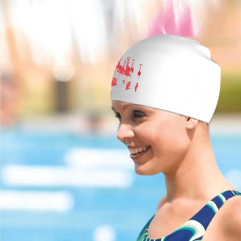 Adult Swim Caps Silicone Water-Resistant - MadV Designs