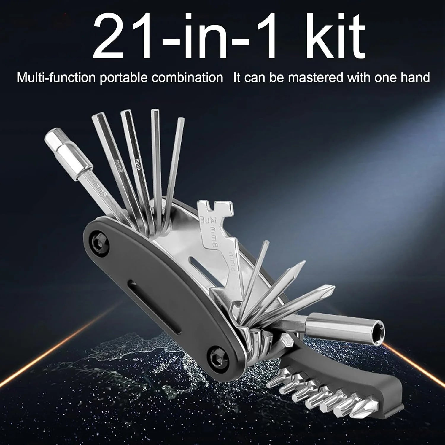21-in-1 Bike Repair Tool Kit - MadV Designs