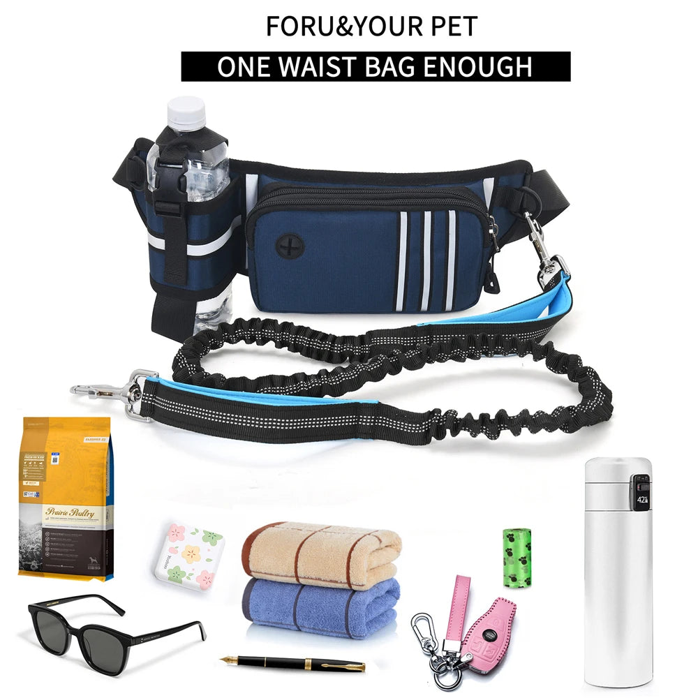 Hands-Free Dog Leash & Waist Bag - MadV Designs
