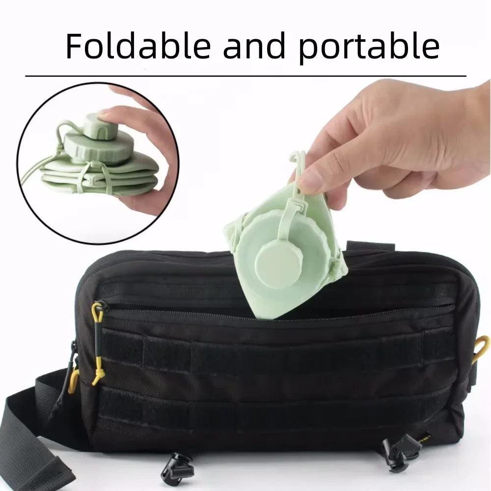 600ml Silicone Folding Bottle - MadV Designs