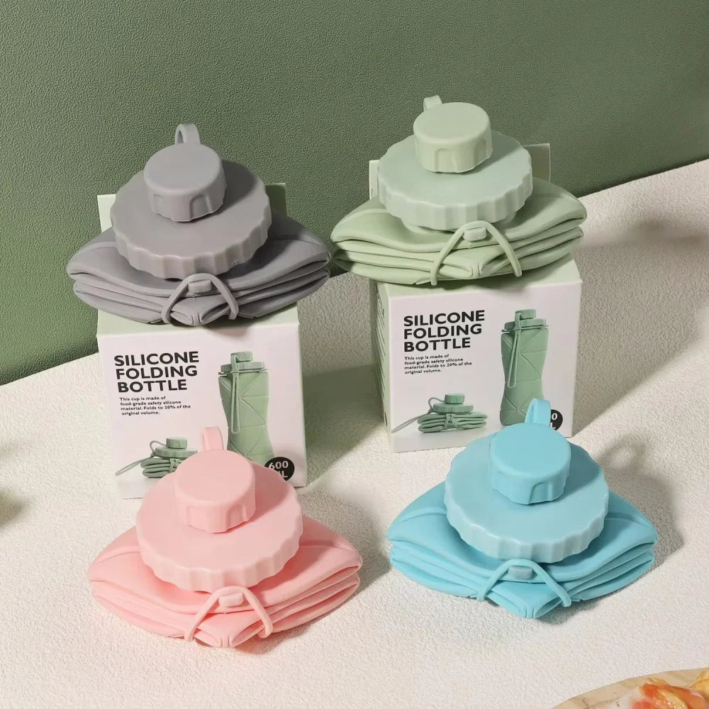 600ml Silicone Folding Bottle - MadV Designs