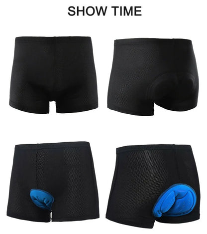 3D GEL Padded Cycling Underwear Shorts - MadV Designs