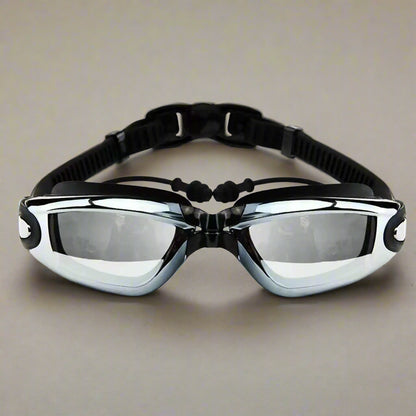 High-Quality Black Swim Goggles for Adults - MadV Designs