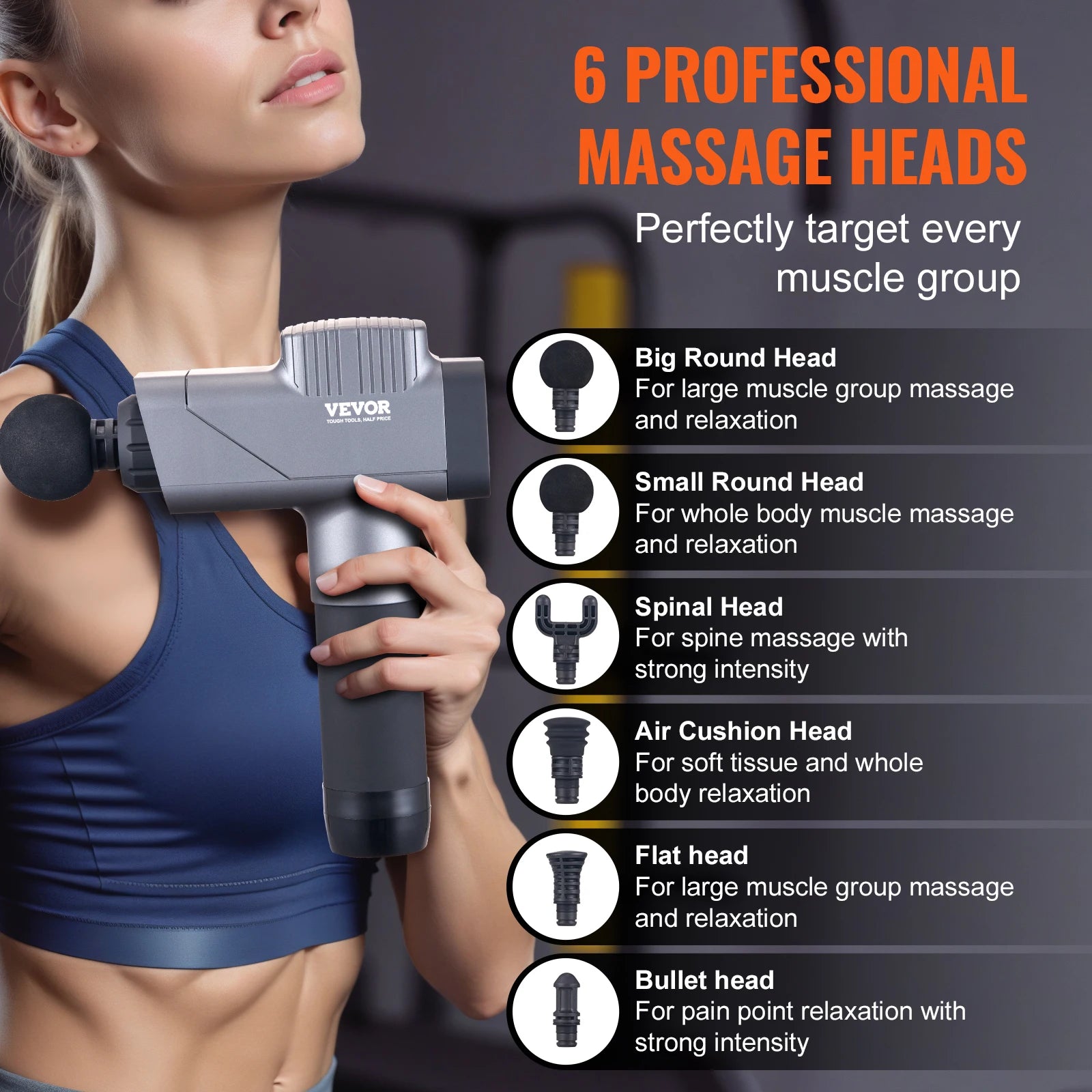 Deep Tissue Percussion Muscle Massager - MadV Designs