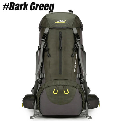 50L Lightweight Water-Resistant Hiking Backpack - MadV Designs