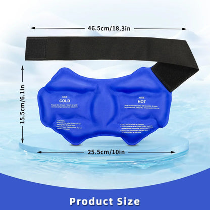 Ankle Brace Ice Pack Wrap For Injuries - MadV Designs