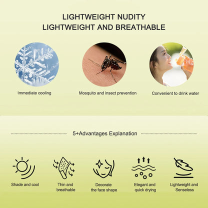 Ice Silk Full Face Sun Protection Mask - MadV Designs
