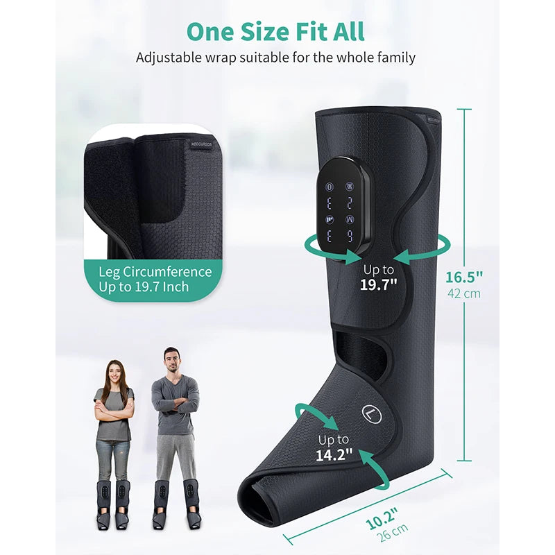 Foot Air Pressure Leg Massager with Heat - MadV Designs