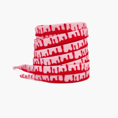 Rainbow ice Cream Flat Shoelace Elastic - MadV Designs