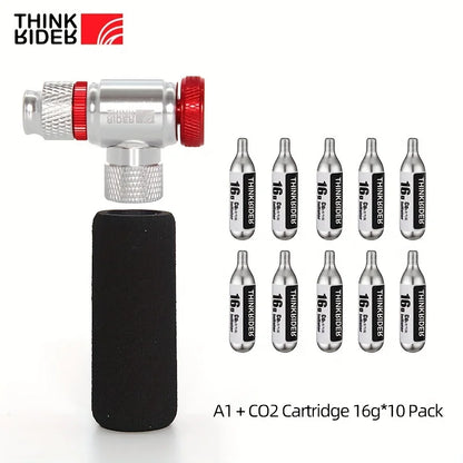 CO2 Pump For Bicycle Schrader - MadV Designs