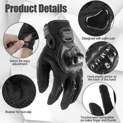 Motorcycle Gloves Full Finger Touchscreen - MadV Designs