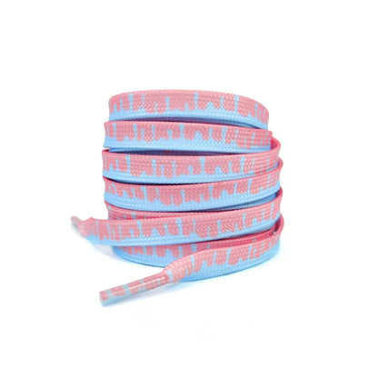 Rainbow ice Cream Flat Shoelace Elastic - MadV Designs