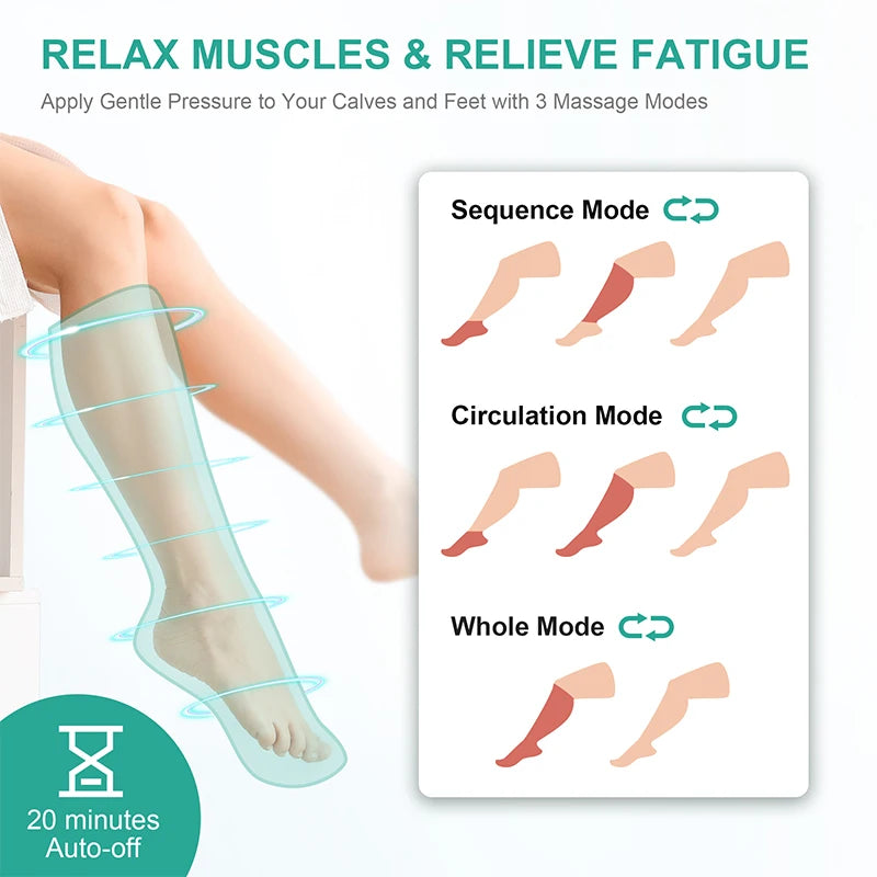 Calf Wraps for Blood Circulation and Relaxation - MadV Designs