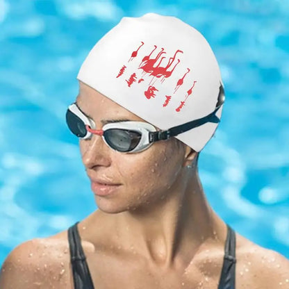Adult Swim Caps Silicone Water-Resistant - MadV Designs