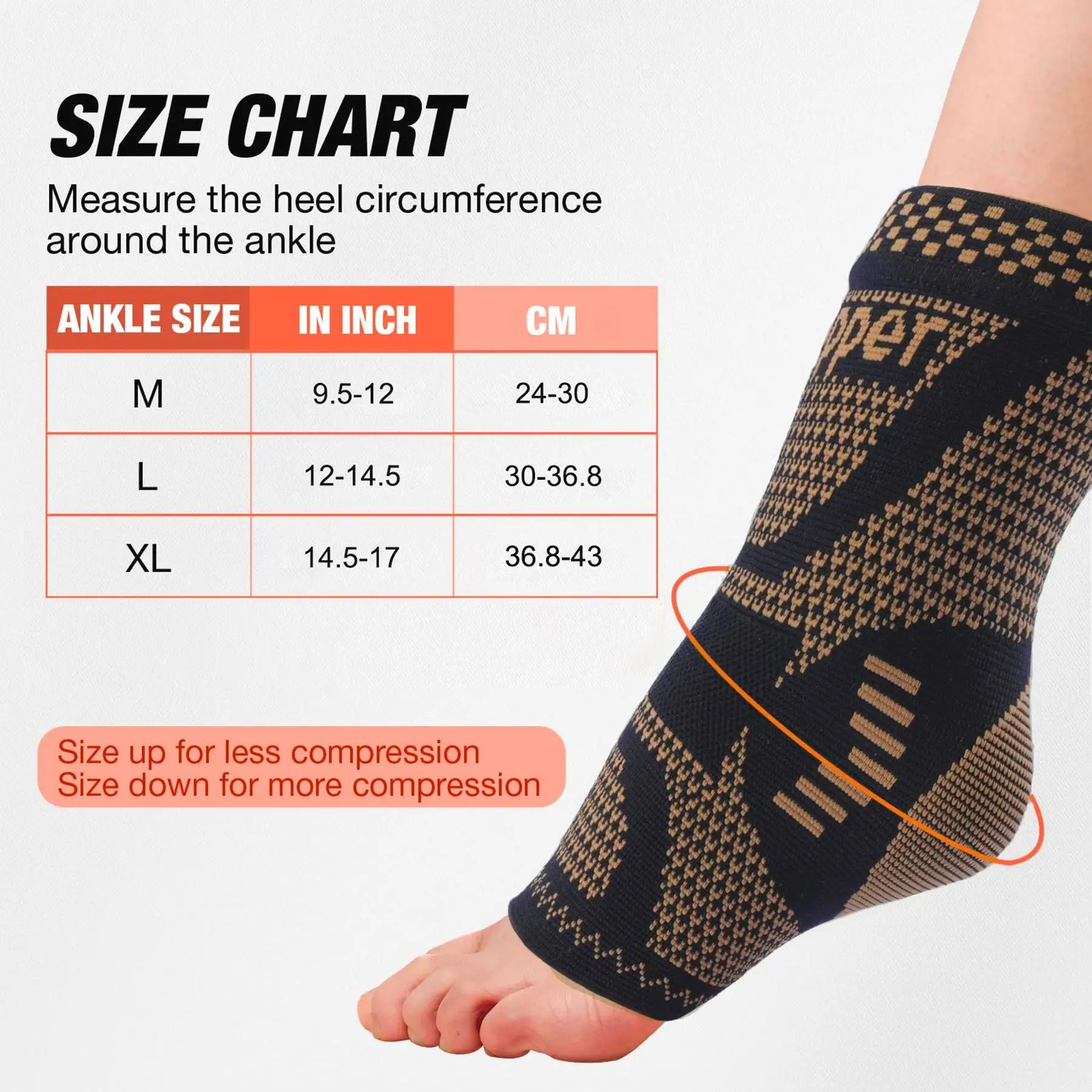 Compression Ankle Brace Socks - MadV Designs