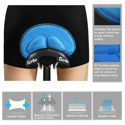 3D GEL Padded Cycling Underwear Shorts - MadV Designs