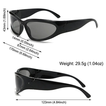 Trendy Y2K Cycling Sunglasses - MadV Designs
