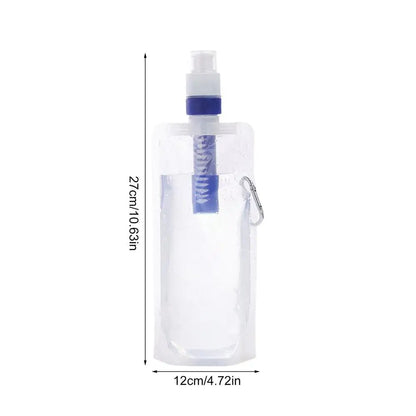Foldable Water Bottle With Filter Purifier - MadV Designs