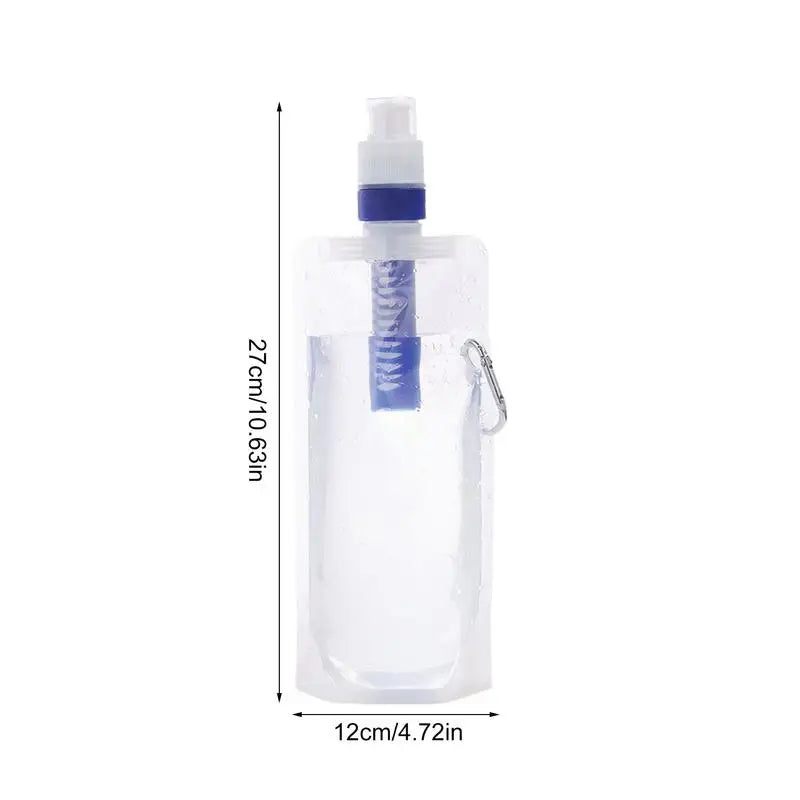 Foldable Water Bottle With Filter Purifier - MadV Designs
