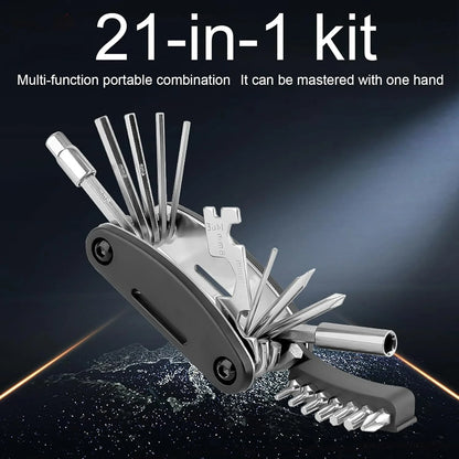 21-in-1 Bike Repair Tool Kit - MadV Designs