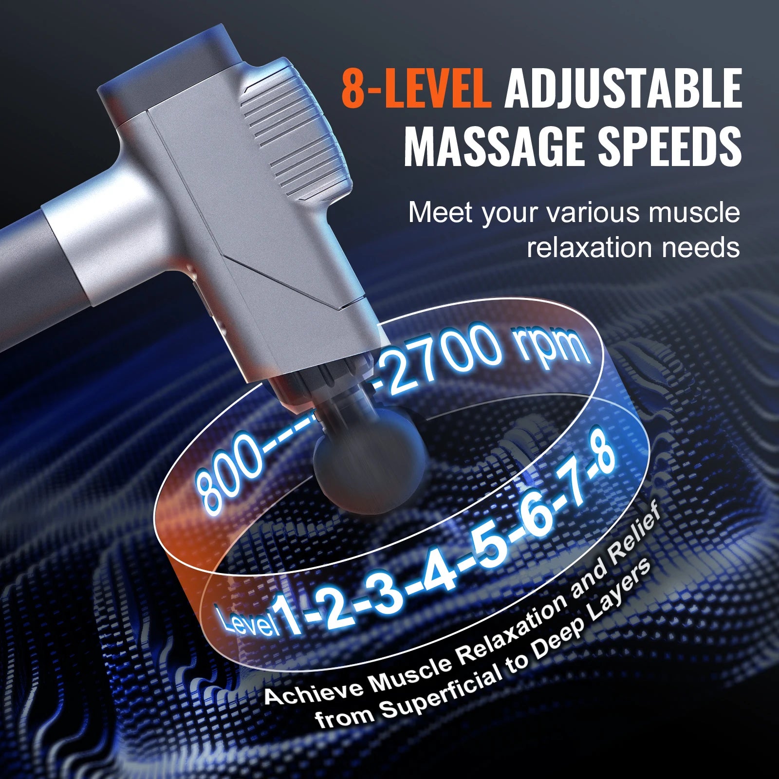 Deep Tissue Percussion Muscle Massager - MadV Designs