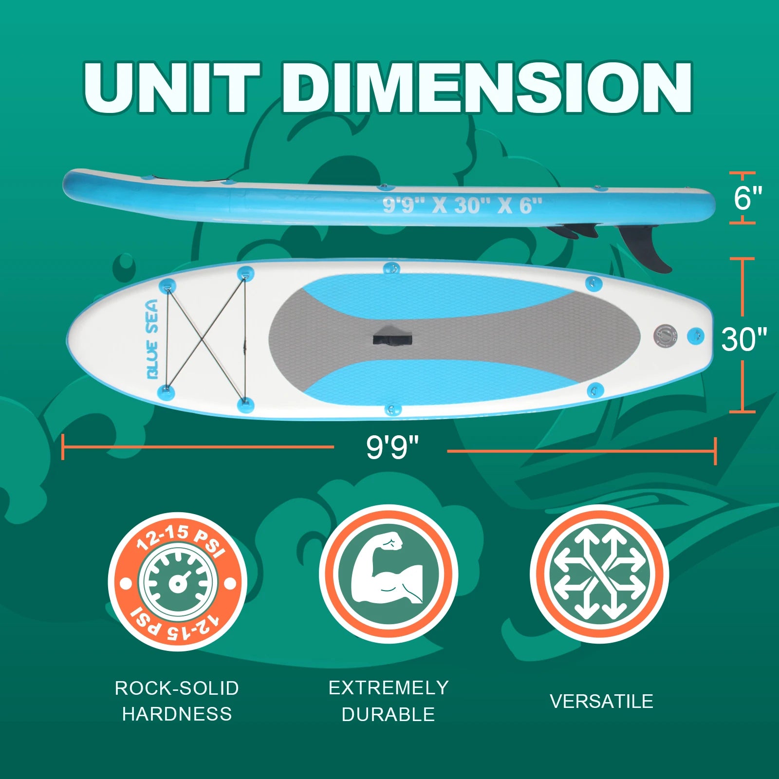Inflatable Stand Up Paddle Board - MadV Designs