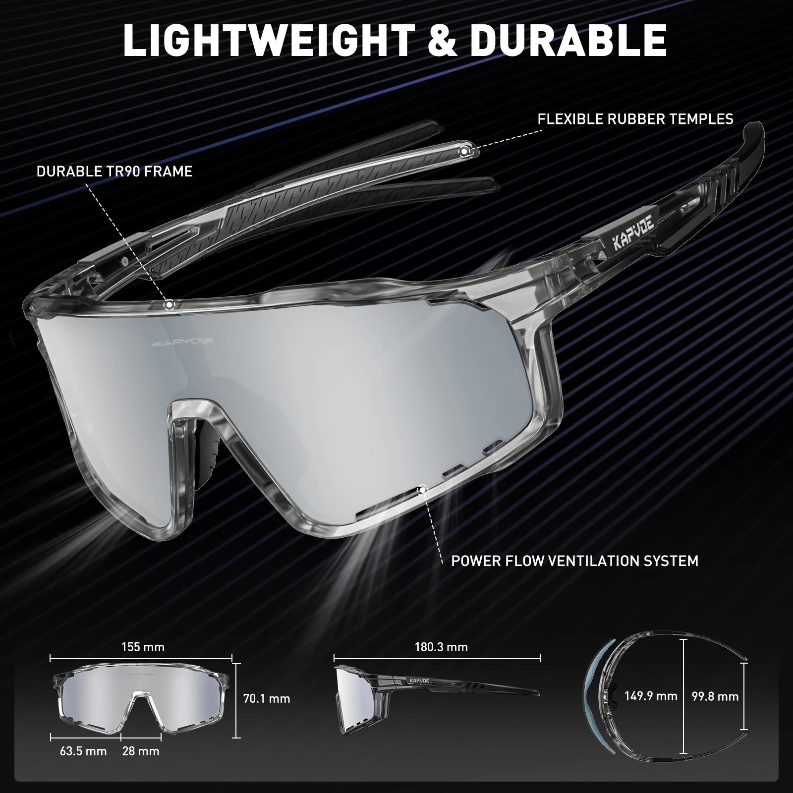Polarized Cycling Glasses - MadV Designs